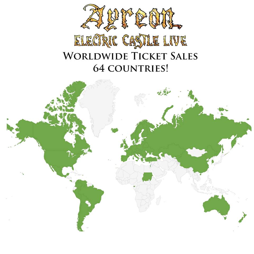 64 stati e 6 continenti rappresentati